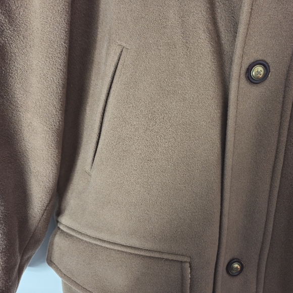 Mario Valente Men's Italian Made Wool & Cashmere Coat Sz 42 - Picture 3 of 15